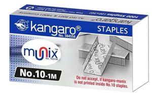 Kangaro Stapler Pins No.10-1M - (Pack of 20)