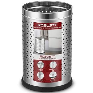 Robustt Stainless Steel - Open Top Dustbin